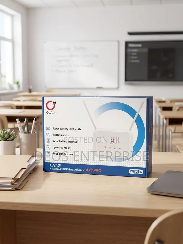 OLAX AX8 Pro 4 LAN High Speed · Photo 1