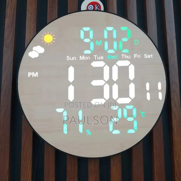 LED Digital Clock With Alarm and Remote Control · Photo 1