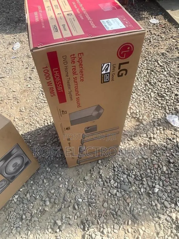 Immersive Lg 5.1 Channel DVD Home Theater With Tallboy Speakers · Photo 1