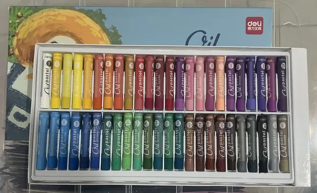 Deli Oil Pastels 48 Colors · Photo 1