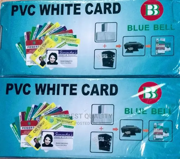 PVC Id Cards for Inkjet Printers 230 Pieces · Photo 1