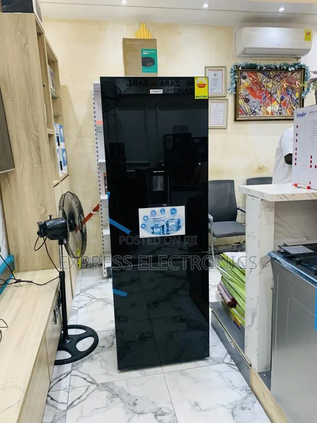 Lovely New Black Mirror Double Door Fridge 311l Legacy · Photo 1