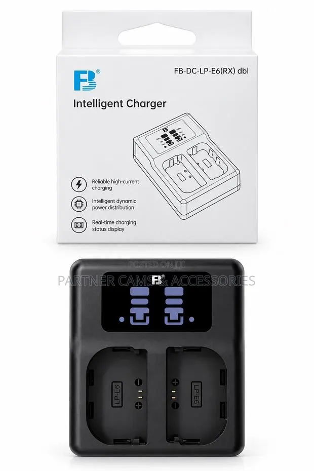Original Dual LP-E6 Battery Charger · Photo 1