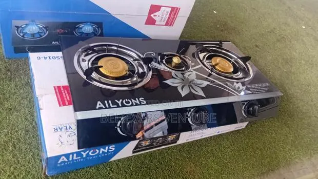 Ailyons 3-Burner Gas Cooker – Powerful Kitchen Companion · Photo 1