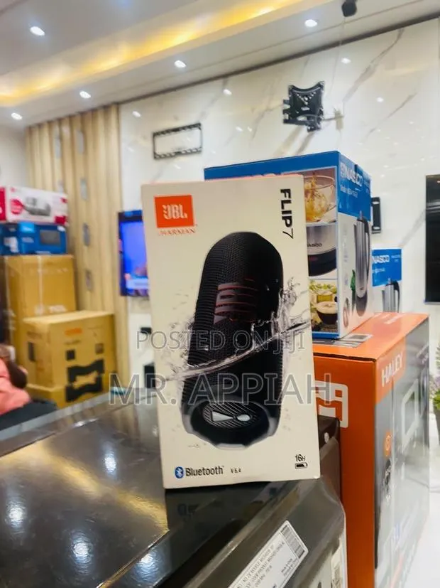 Classic JBL Flip 7 Portable Waterproof Bluetooth Speaker · Photo 1