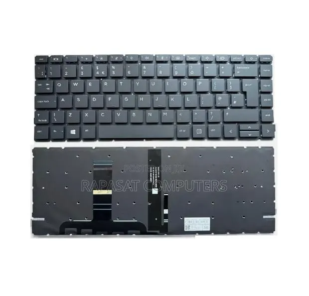 HP 440 G9 445 G9 Backlight Keyboard (UK Layout) · Photo 1