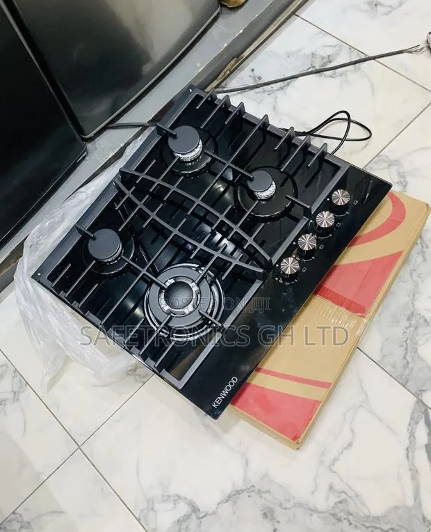 Checl Out ~ 4 Gas Hob Black Kenwood Inbuilt 60cm · Photo 1