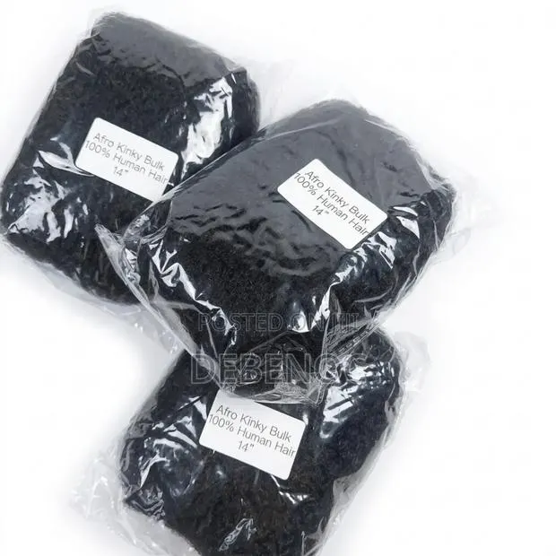 Afro Kinky Bulk 100% Human Hair · Photo 1