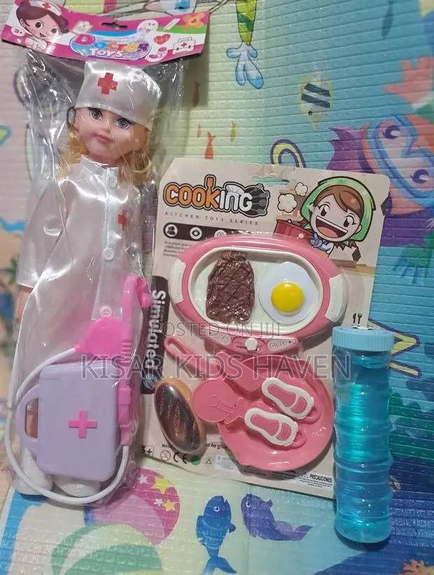 Nice Doll Set, Play Set N Slime for Girls 1 to 4 Years( Price for All) · Photo 1