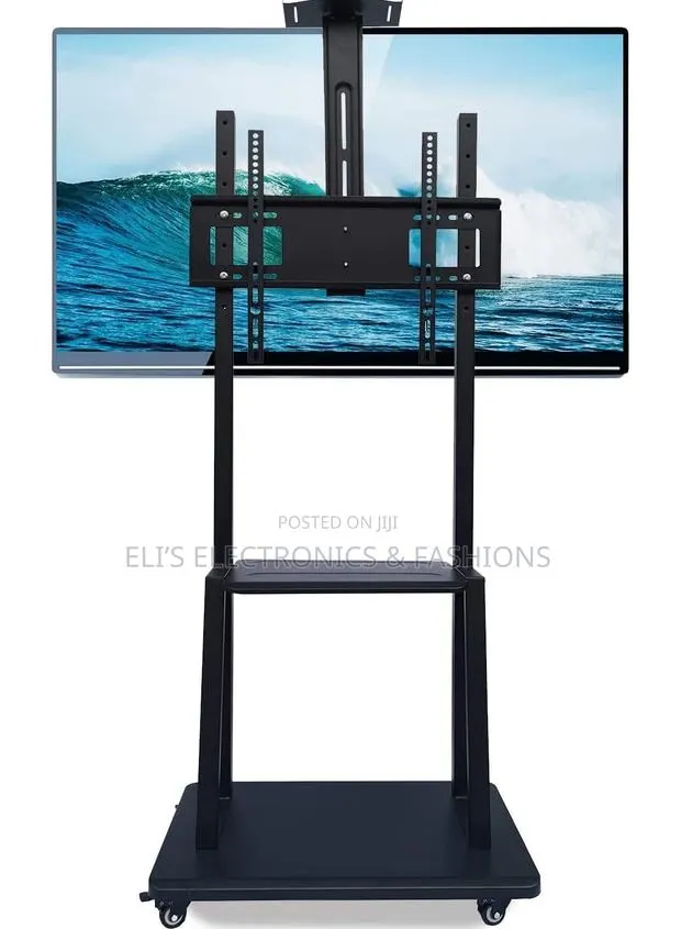 Mobile Tv Stand Rolling TVS Cart With Wheels for 32-75 Inch LCD Led F · Photo 1