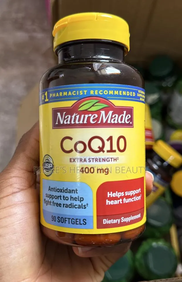 Nature Made Coq10 400mg Extra Strength 90 Softgels. Expiry: Sept. 2026 · Photo 1