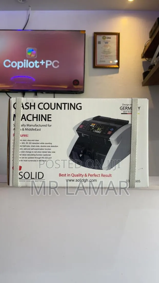 Solid Sd - M60s Cash Counting Machine · Photo 1