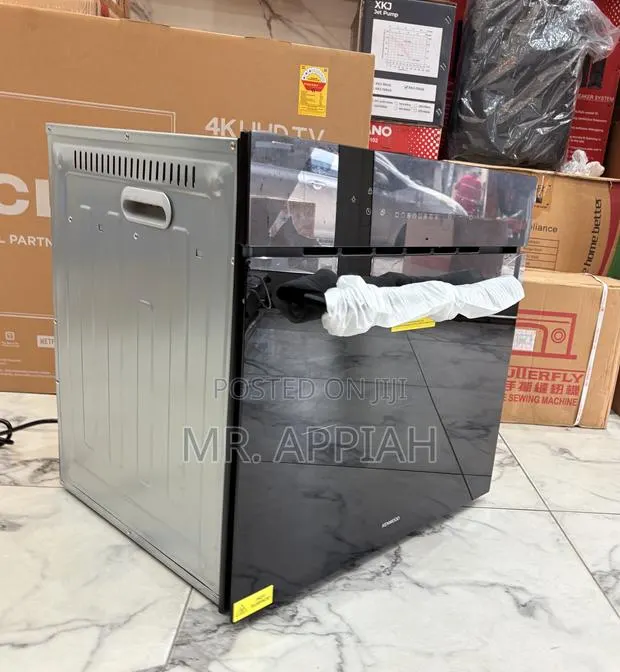 Super Quality Kenwood 60cm Tempered Glass Oven(gas Electric) Black · Photo 1