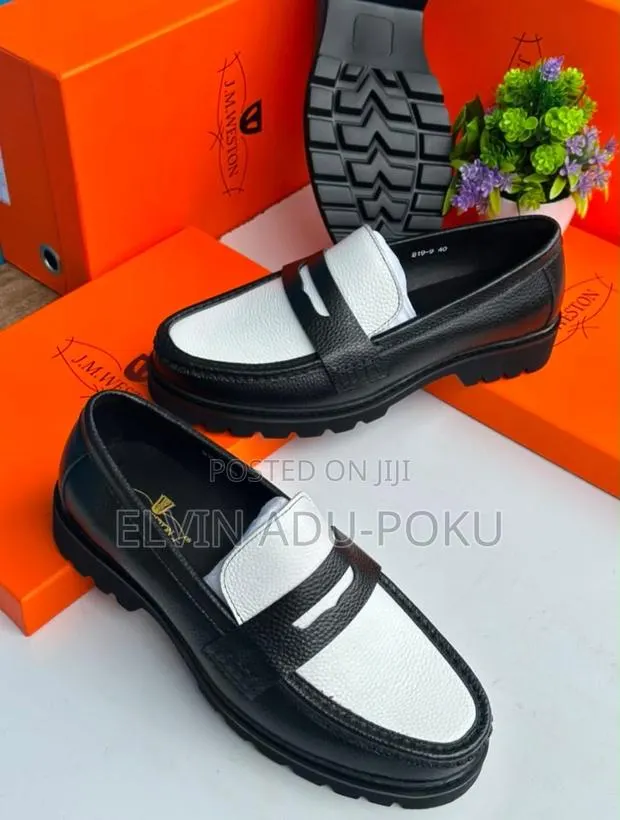 J . M . Weston Penny Moc Men Shoes in Different Colours, Swipe > · Photo 1