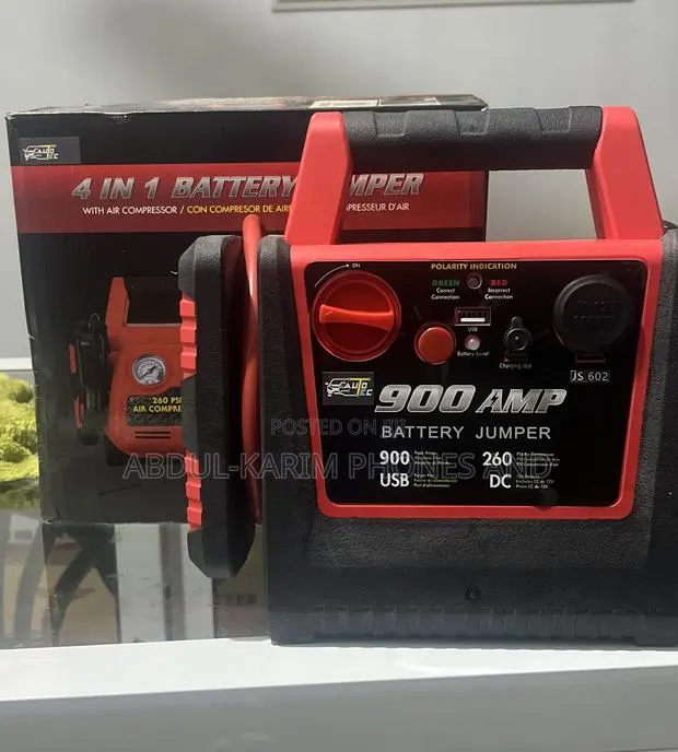 Car Jumper and Air Compressor · Photo 1