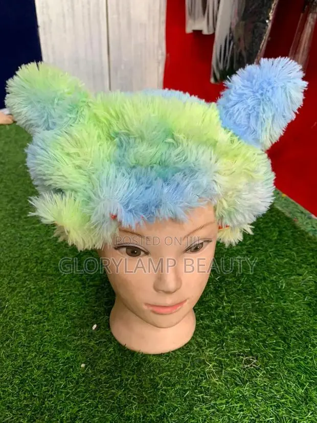 Trendy Labubu Fluffy Bonnets-Comfortable Wear · Photo 1