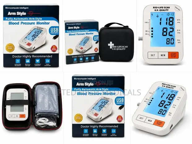Digital Automatic Blood Pressure Monitor With Usb Power · Photo 1