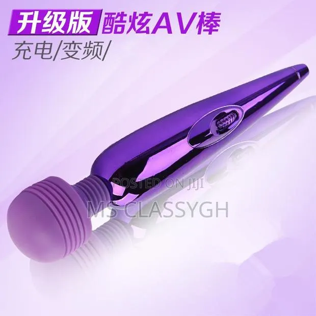 USB Charging Massage Stick Vibrating Av Stick Couple Sex Toy · Photo 1