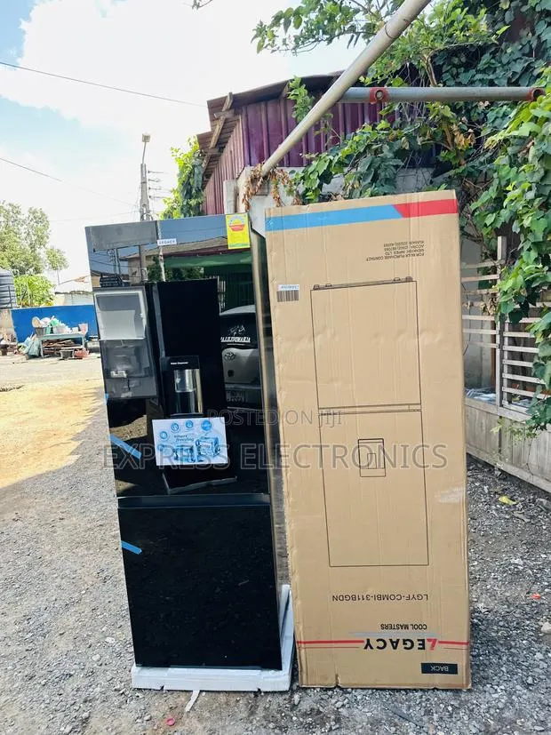 Order for Mirror Double Door Black Water Dispenser Legacy 311l Down · Photo 1