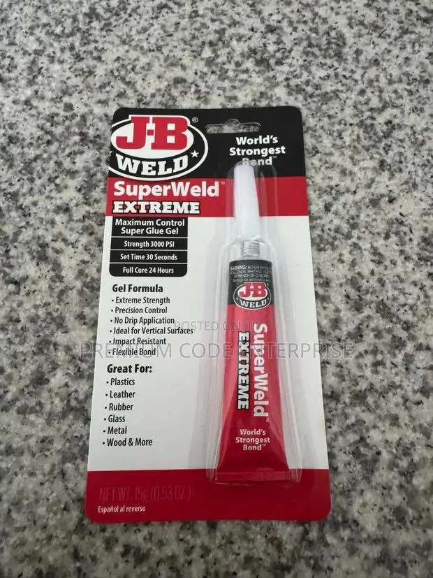 J-b Weld Superweld Extreme, Instant Adhesive Super Glue Gel For Metals · Photo 1