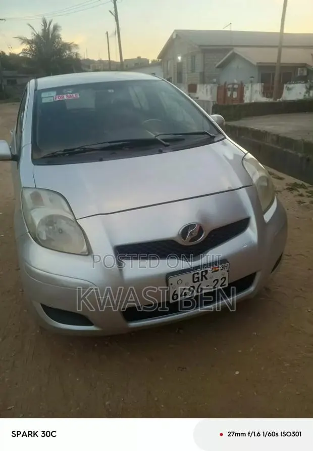 Toyota Vitz 2010 Gray