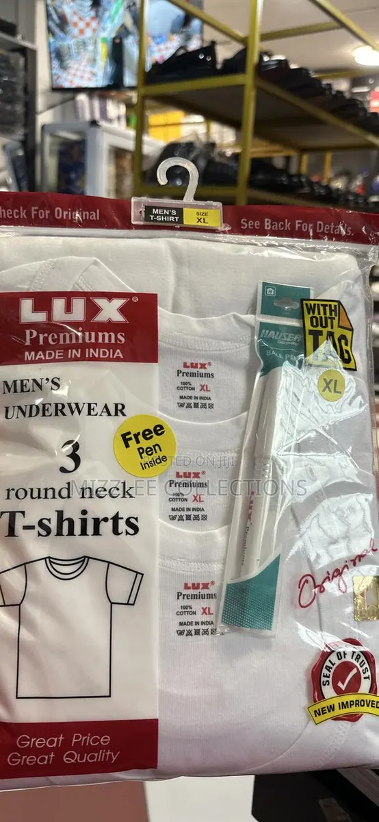 3in1 Men Cotton T Shirt/Inner in M-3xl · Photo 1