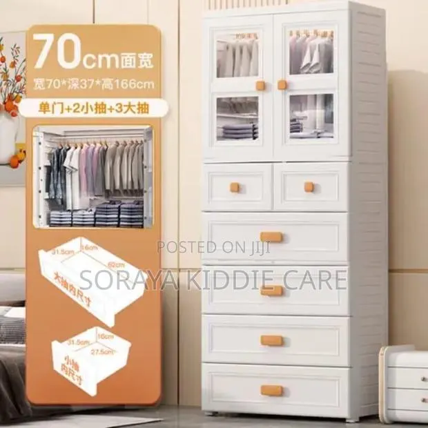 17081 Baby Plastic Glass Wardrobe · Photo 1