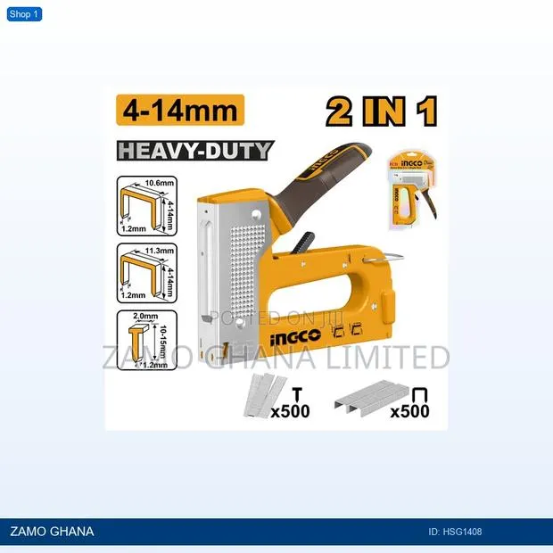 Heavy Duty 2 in 1 Staple - Hsg1408 · Photo 1