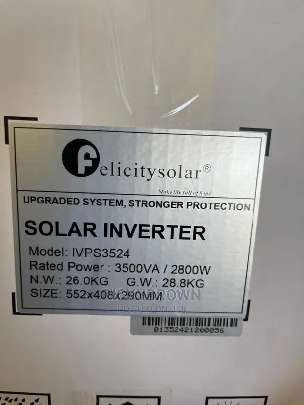 3.5kva 24v Felicity Solar Inverters