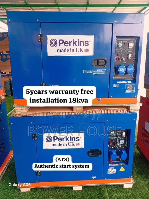 Aircool Prime Arry 18kva Diesel Generator 18kva Perkins · Photo 1