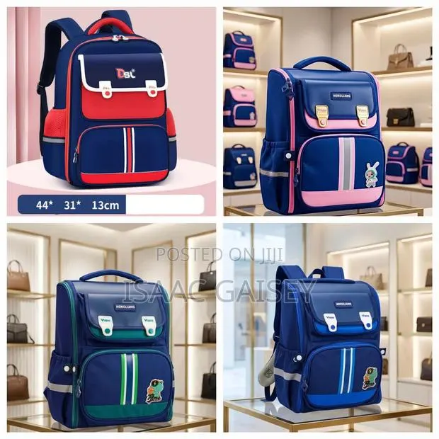 Premium Quality Upper Primary Backpack With Side Water Bottle Pockets · Photo 1