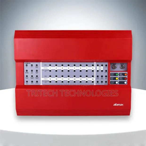 Alfamax C-100-8 8 Zone Conventional Fire Alarm Panel · Photo 1