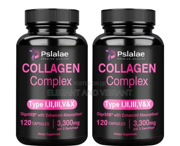 Collagen Complex Capsules With Type I,II,III,V,X Multi Collagen · Photo 1