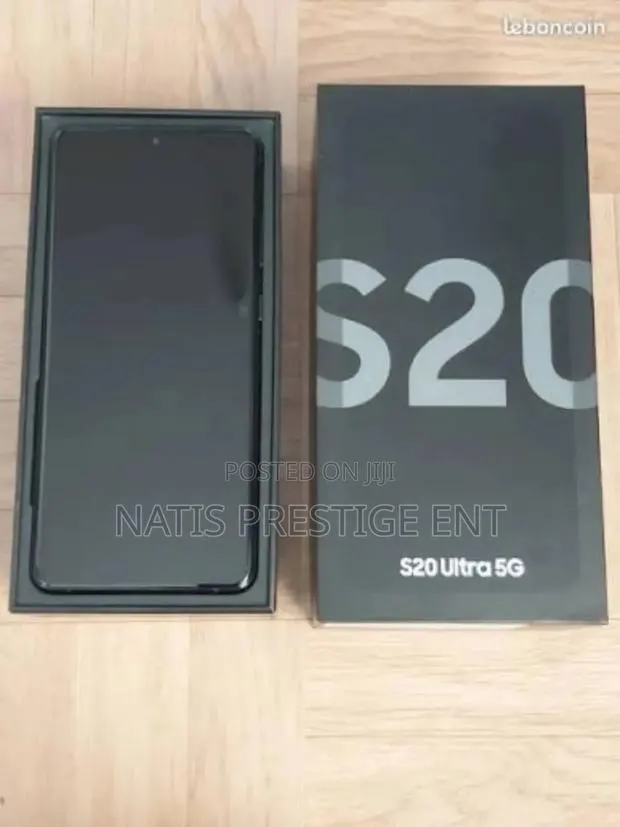 New Samsung Galaxy S20 Ultra 5G 256 GB Black · Photo 1