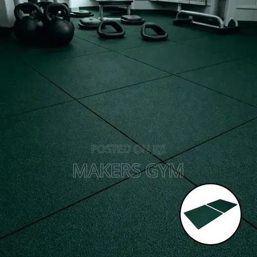 Gym /Commercial /Private Mat (Rubber) 1 Square Meter · Photo 1