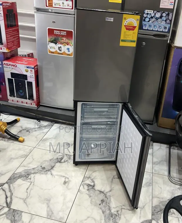 Check Out Classic Nasco 2 Door Electric Fridge(Dark Gray)Nasd2-20 · Photo 1