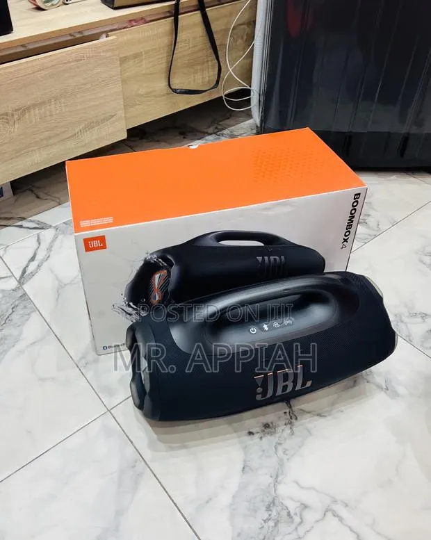 Super Quality JBL Boombox 4 Bluetooth Speaker(Black)Waterproof · Photo 1