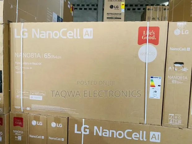 Classy LG Smart 65 Nanocell TV · Photo 1