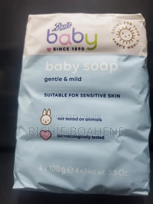 Baby Boots Bar Soap. 4 Pieces · Photo 1