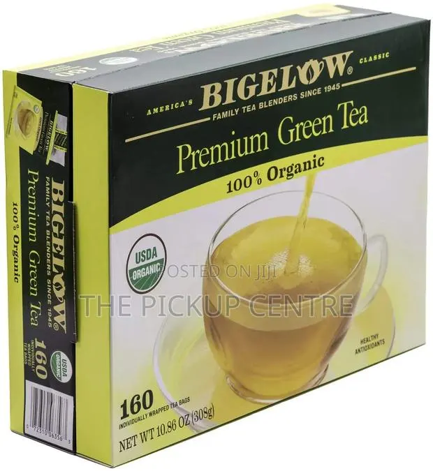 Bigelow Premium 100% Organic Green Tea 160pcs in Box · Photo 1