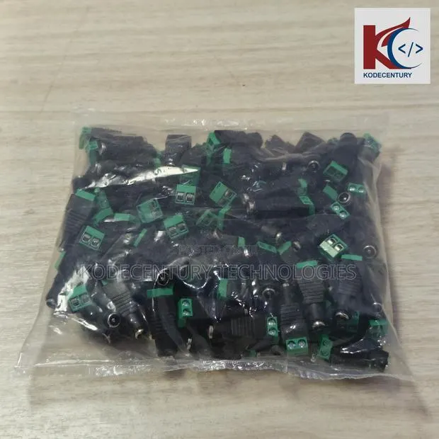 Dc Power Connector | Power Jack (12v, Male and Female, Pack) · Photo 1