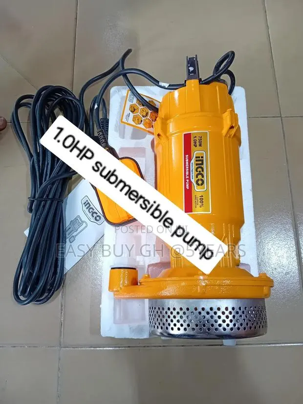Validated 1inch Ingco 750watts 1.0HP Submersible Water Pump · Photo 1