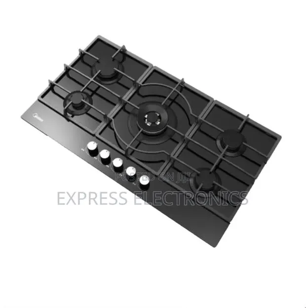 Quality Sleek Midea 90Gq095 Built-in Gas Stove, 5 Burners, 60X50 Cm - · Photo 1