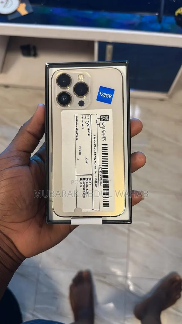New Apple iPhone 13 Pro 128 GB Gold · Photo 1