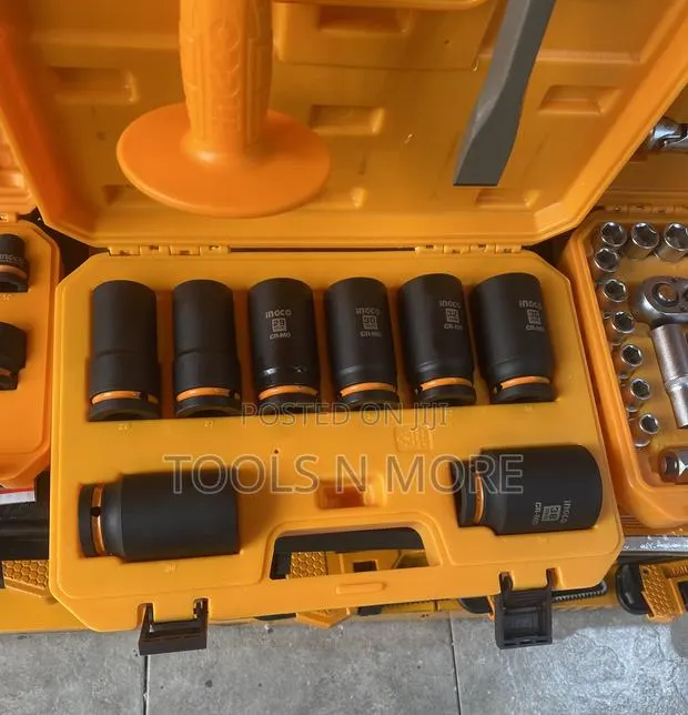 Ingco 8 Pieces 3/4” Deep Impact Socket Set · Photo 1