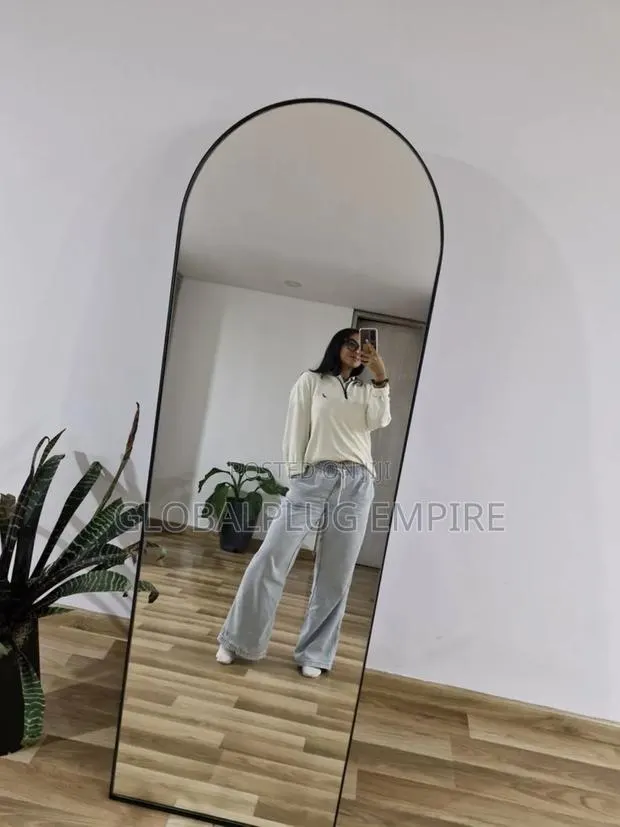 Home Bedroom Full-Length Mirror Sleek Practical · Photo 1