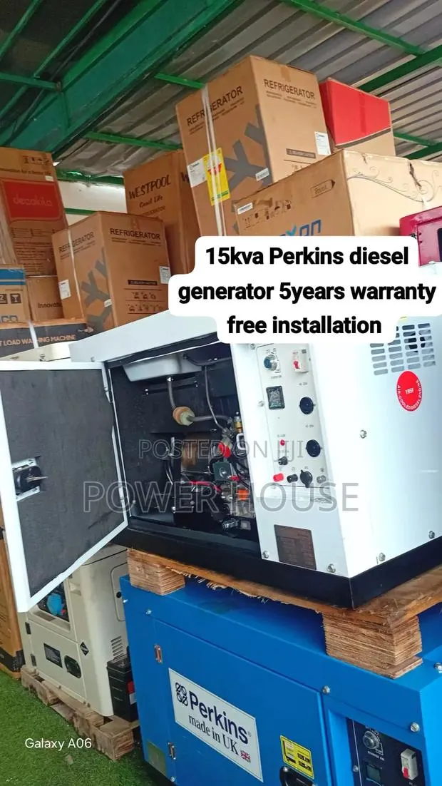15kVA Heavy Duty Diesel Generator | Strong Power Backup With Excellent · Photo 1