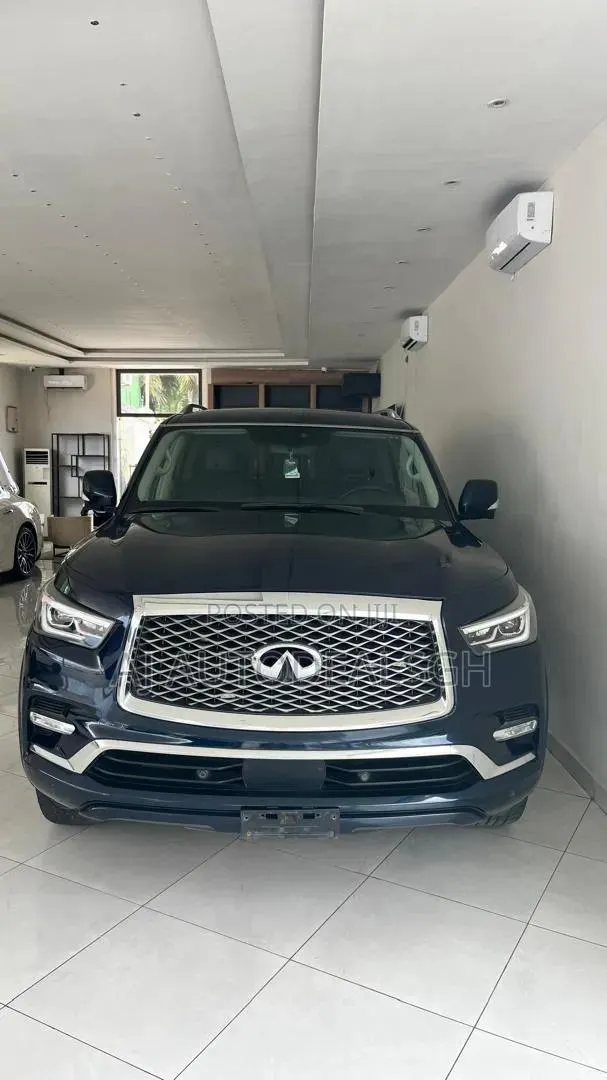 Infiniti QX80 2021 Blue · Photo 1