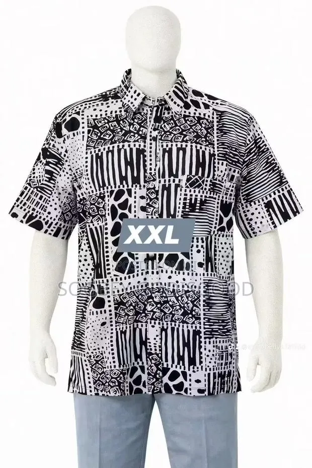 African Print Men Shirt · Photo 1