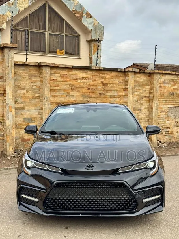 Toyota Corolla SE 2021 Black · Photo 1
